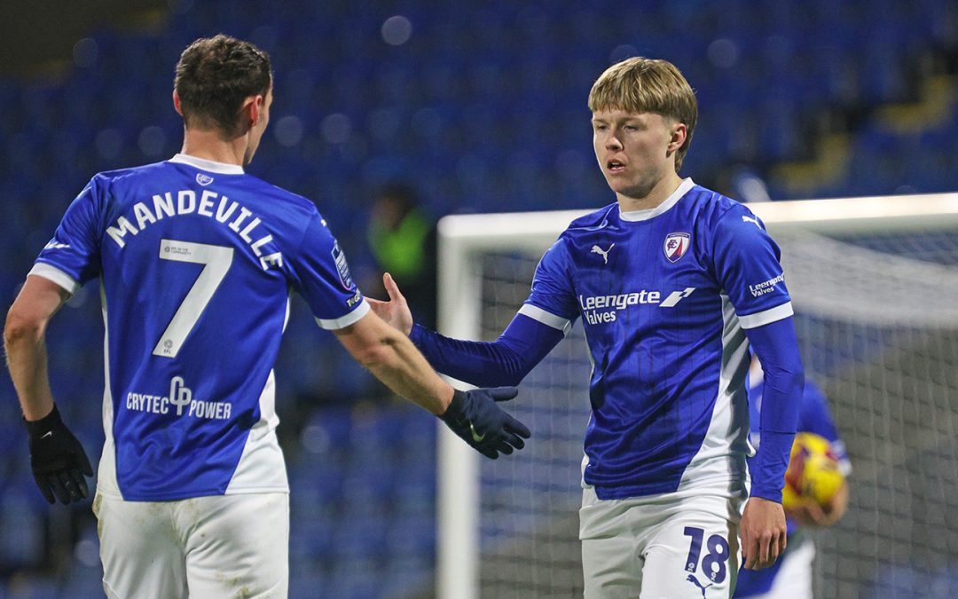 Spireites win to secure home tie