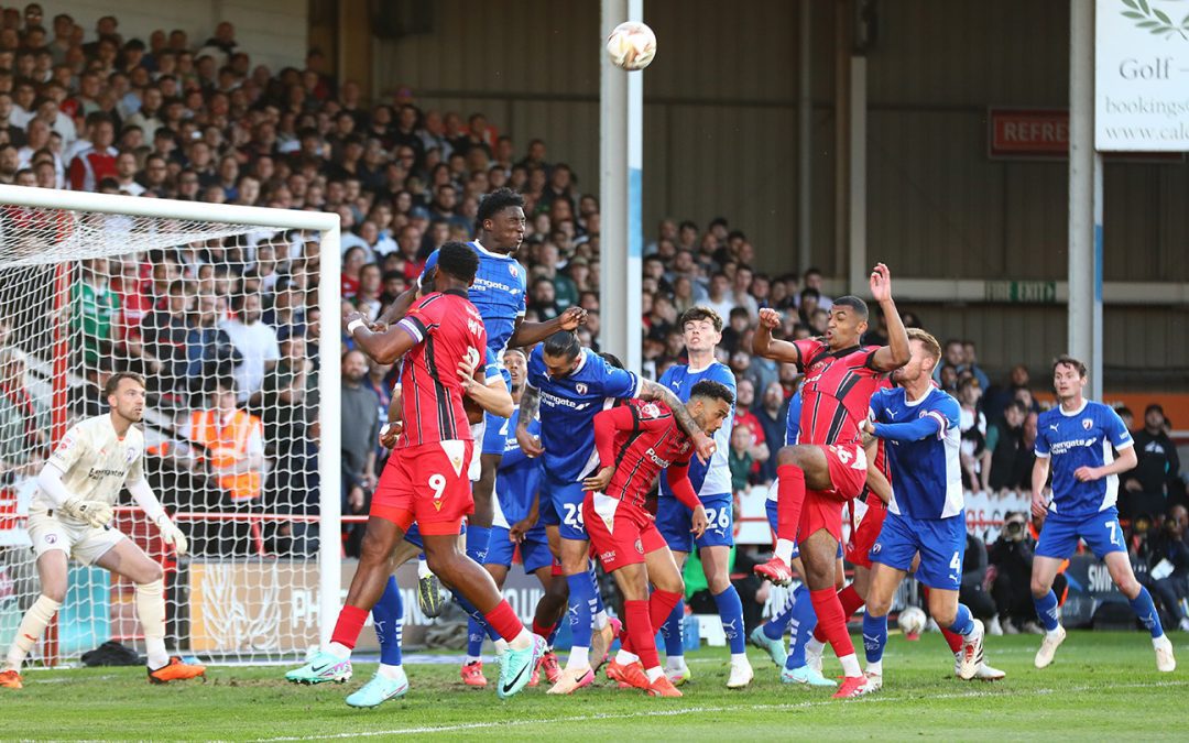 Spireites beaten at semi-final stage